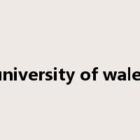 university of wales是什么意思