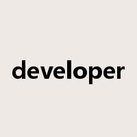 developer是什么意思