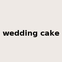 wedding cake是什么意思