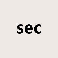 sec是什么意思