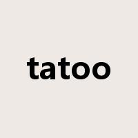 tatoo是什么意思