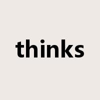 thinks是什么意思
