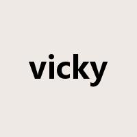 vicky是什么意思