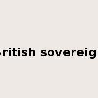 British sovereign是什么意思