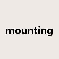 mounting是什么意思