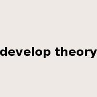 develop theory是什么意思