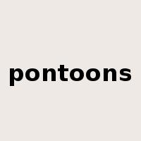pontoons是什么意思