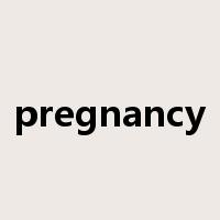 pregnancy是什么意思
