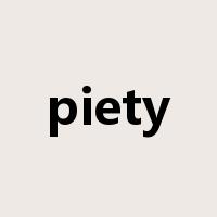 piety是什么意思
