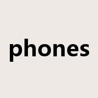 phones是什么意思
