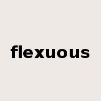 flexuous是什么意思
