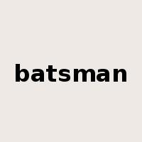 batsman是什么意思