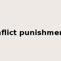 inflict punishment是什么意思