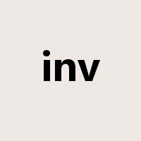 inv是什么意思