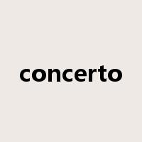 concerto是什么意思