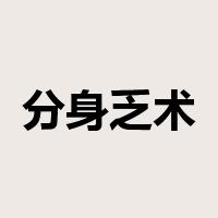 分身乏术是什么意思