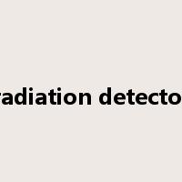 radiation detector是什么意思