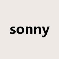 sonny是什么意思
