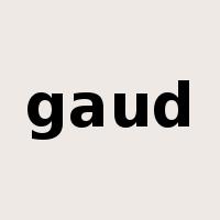 gaud是什么意思