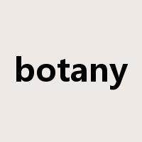 botany是什么意思