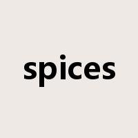 spices是什么意思