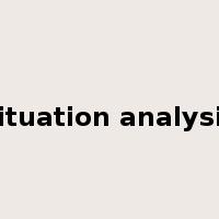 situation analysis是什么意思