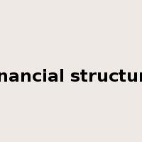 financial structure是什么意思