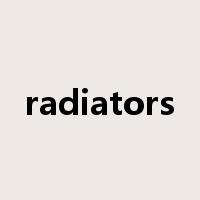 radiators是什么意思