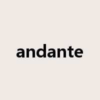 andante是什么意思