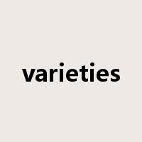 varieties是什么意思