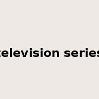 television series是什么意思