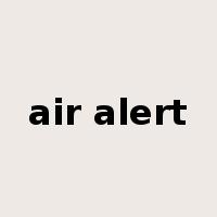 air alert是什么意思