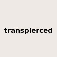 transpierced是什么意思