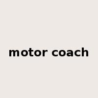 motor coach是什么意思