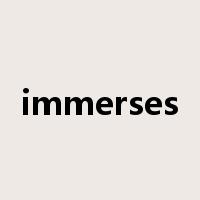immerses是什么意思