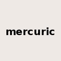 mercuric是什么意思