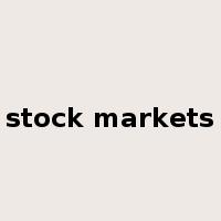stock markets是什么意思
