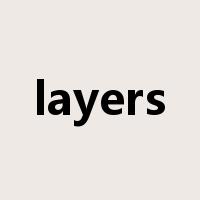 layers是什么意思