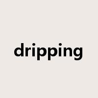 dripping是什么意思