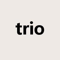 trio是什么意思