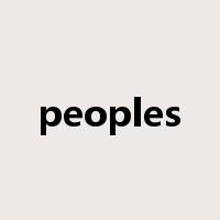 peoples是什么意思