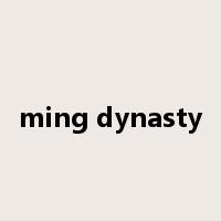ming dynasty是什么意思