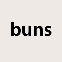 buns是什么意思