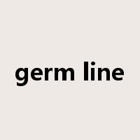 germ line是什么意思