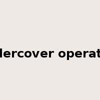 undercover operation是什么意思