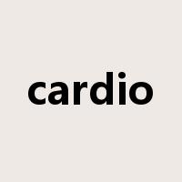 cardio是什么意思