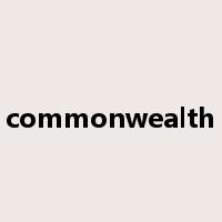 commonwealth是什么意思