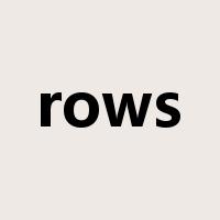rows是什么意思
