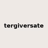 tergiversate是什么意思