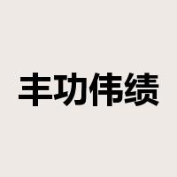 丰功伟绩是什么意思